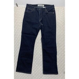 Vintage Gap Jeans Womens Sz 14 Regular Boot Cut Stretch Blue Denim Dark Wash Y2k